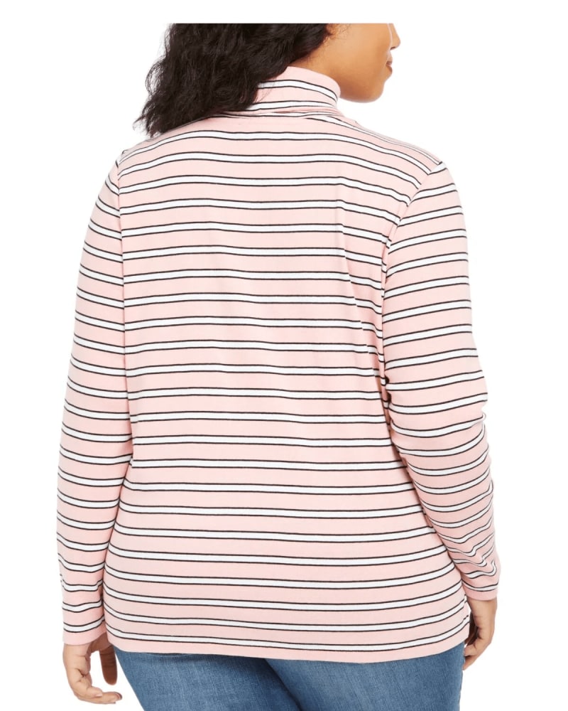 Tommy hilfiger striped turtleneck cheap
